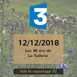 La Taillerie fête ses 30 ans, reportage france 3 en 2018